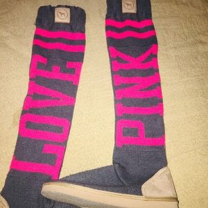 Victoria Secret Love Pink Mukluks
